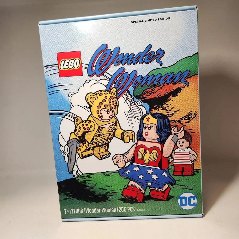 SEALED RETIRED LEGO DC Comics Wonder Woman 77906 SDCC Exclusive Wonder Woman